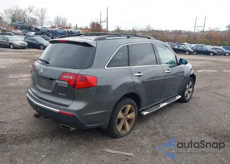 2011 Acura Mdx Technology Package z USA, uszkodzony, nr VIN 2HNYD2H41BH521635